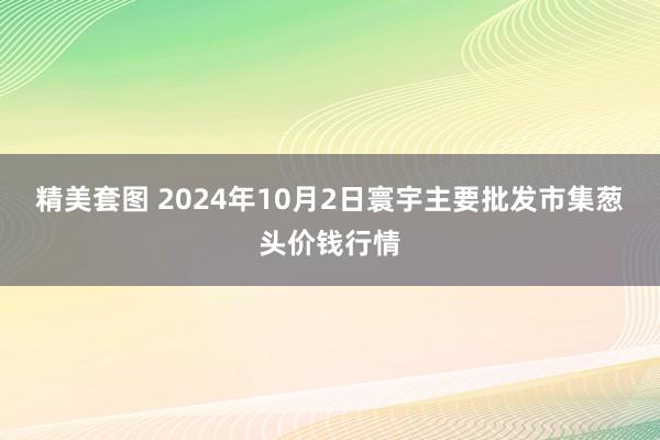 精美套图 2024年10月2日寰宇主要批发市集葱头价钱行情