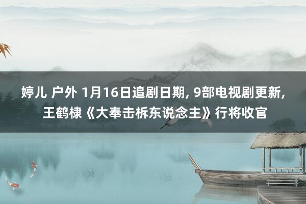 婷儿 户外 1月16日追剧日期， 9部电视剧更新， 王鹤棣《大奉击柝东说念主》行将收官